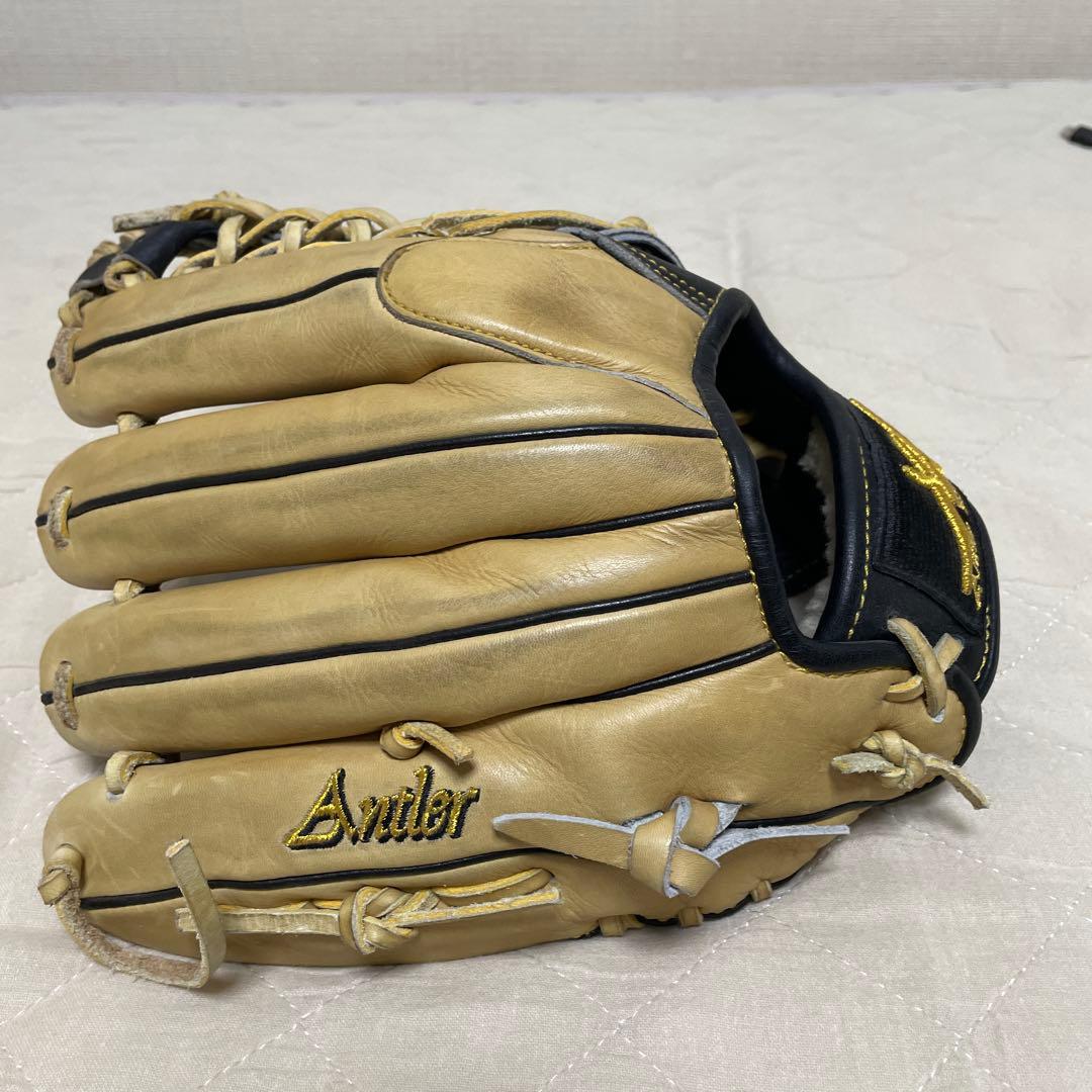Antler Premium 硬式野球グローブ ベージュ/黒