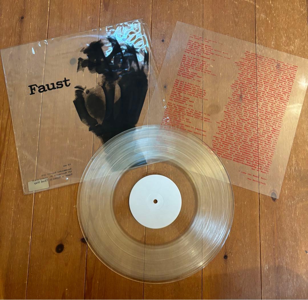 Faust クリアレコード アートワーク付き