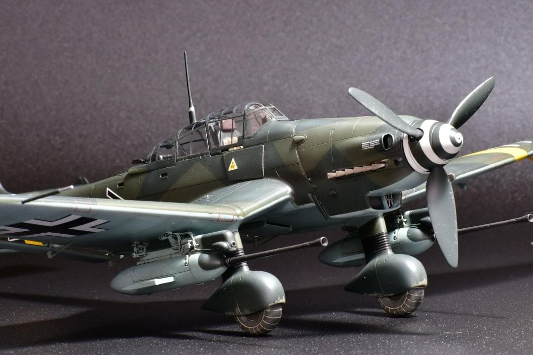PJ.231 　ハセガワ1/48 Ju87G-2 STUKA 完成品
