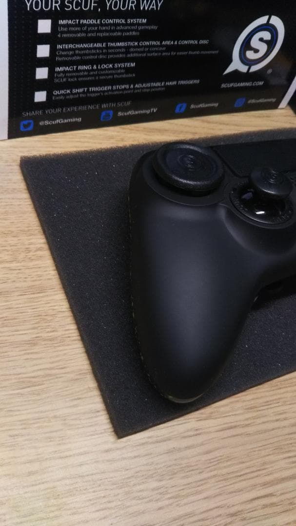 SCUF IMPACT スカフ インパクト フルカスタム 黒×黄