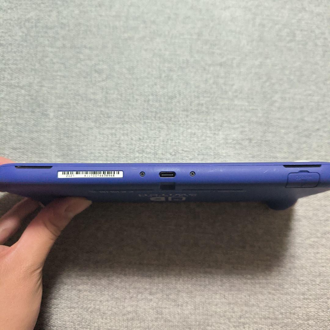 Nintendo Switch Lite 青色 本体 充電器付き