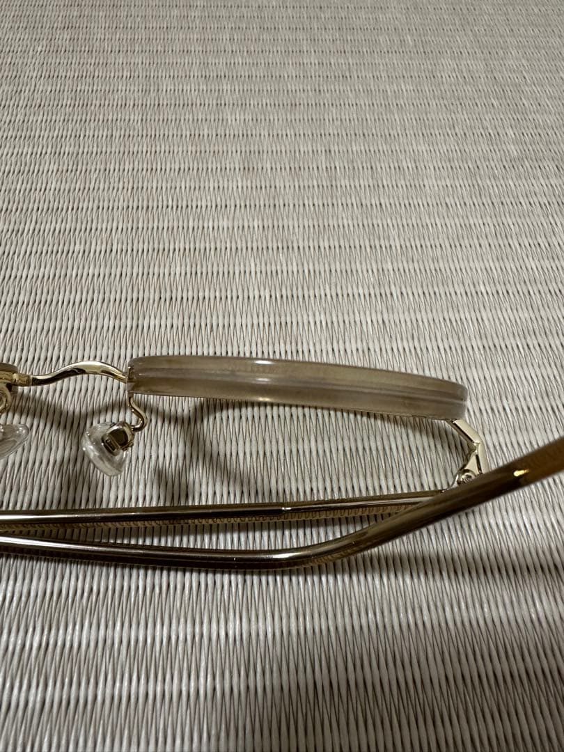 NEW. メガネ　眼鏡　ERI C2 clear brown