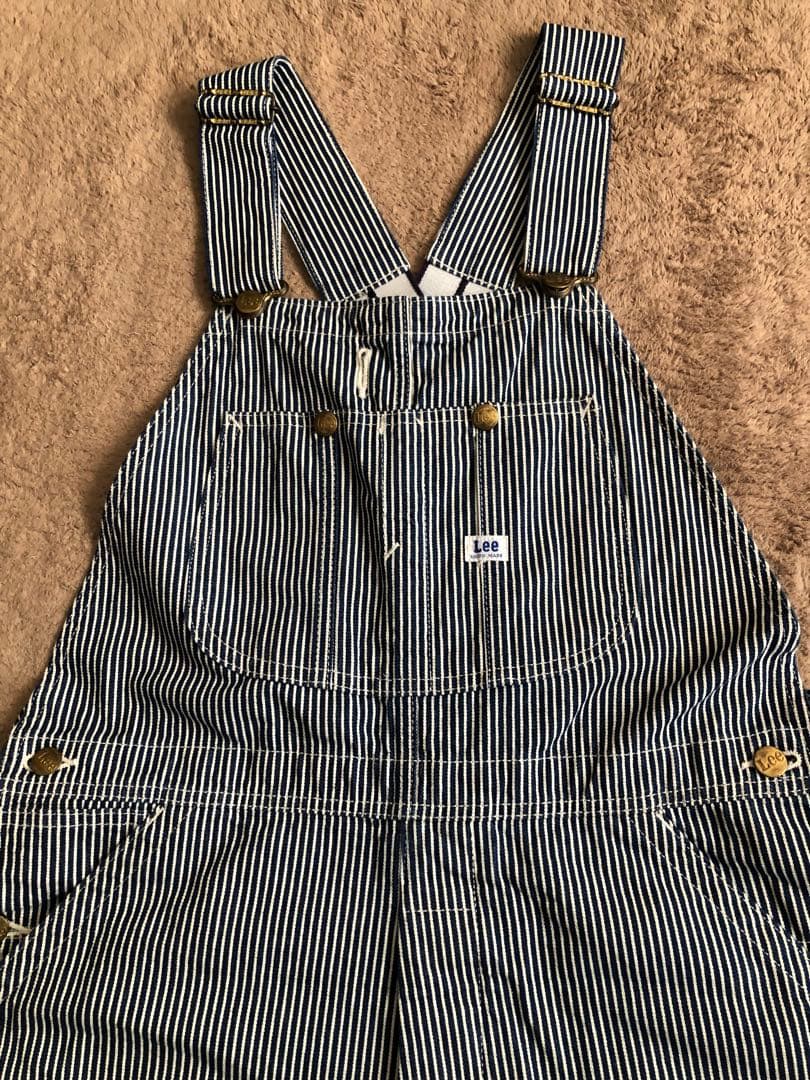 本物レプリカLeeオーバーオール　ローバック復刻レア