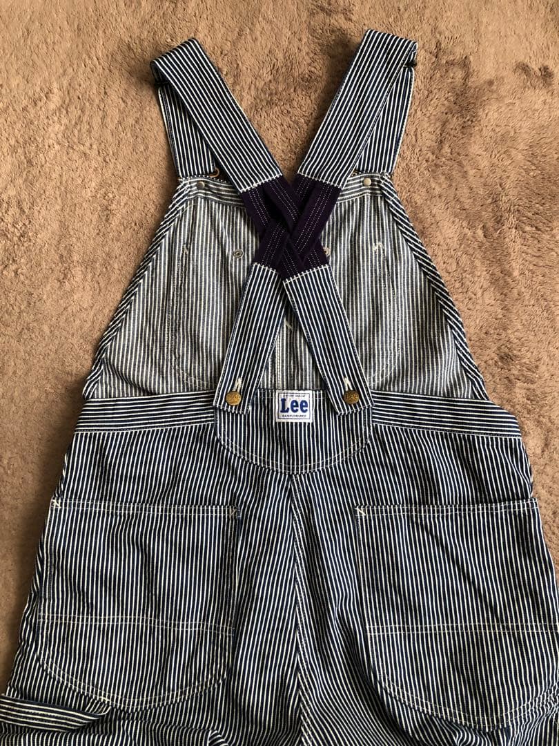 本物レプリカLeeオーバーオール　ローバック復刻レア