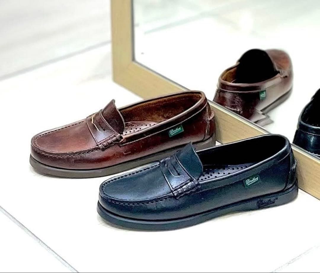 6【美品】CORAUX コロー PARABOOT ローファーパラブーツ