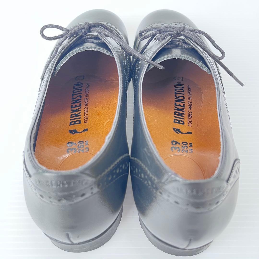 未使用級✨ ビルケンシュトック ララミーロー 黒 レザー 25cm 廃盤