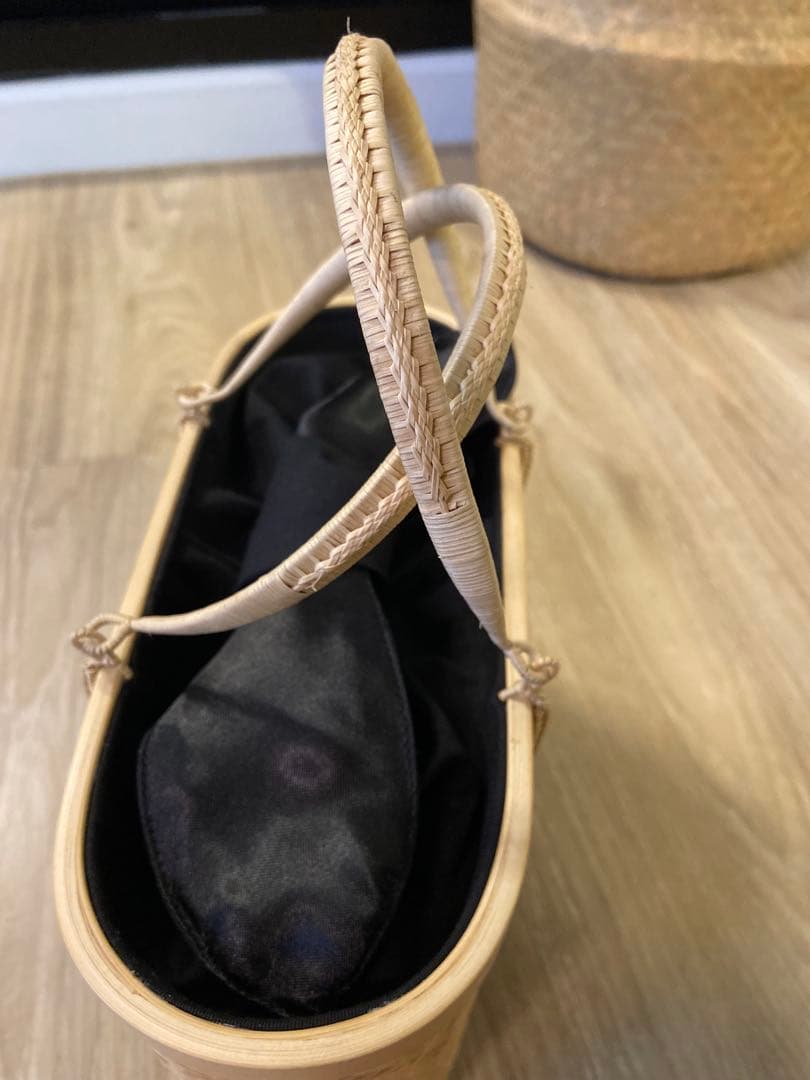 【新品】プラニー　かごバック　タイ王室御用達　プラニー工房　和装　着物　高級　竹