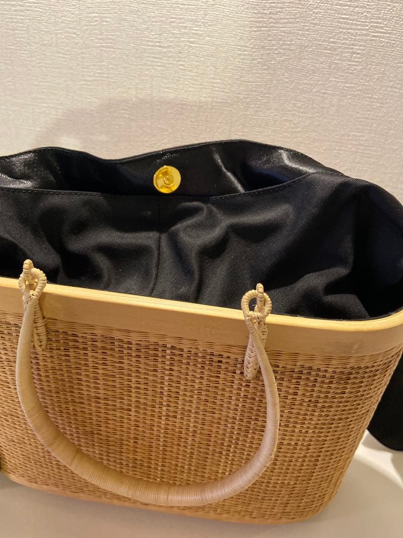 【新品】プラニー　かごバック　タイ王室御用達　プラニー工房　和装　着物　高級　竹