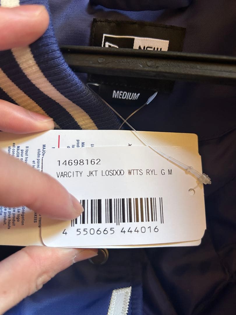 Mサイズ MLBドジャースジャケット ニューエラ GR8