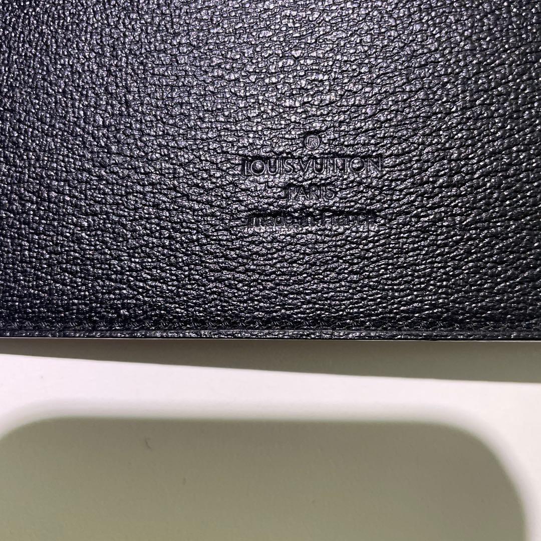 希少 LOUIS VUITTON リングノート ノート カバー 黒 1999年