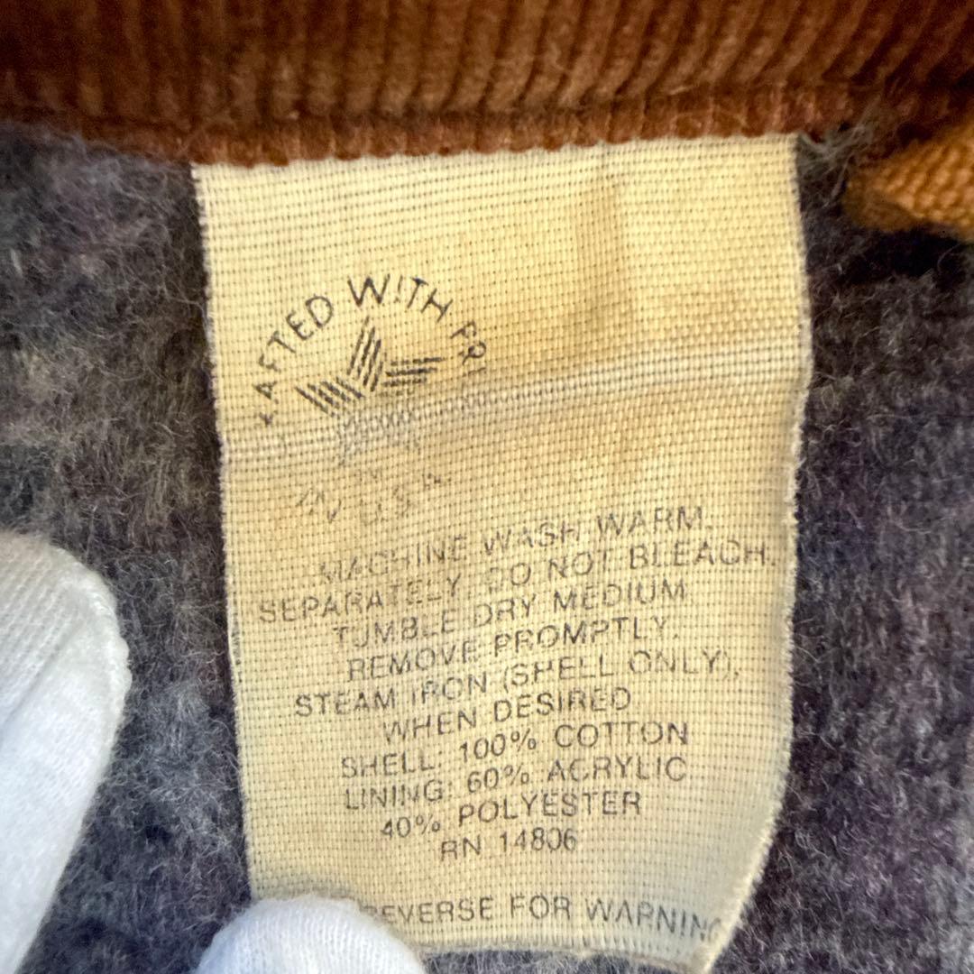 希少 星タグ Carhartt ミシガン チョアコート USA製 100周年