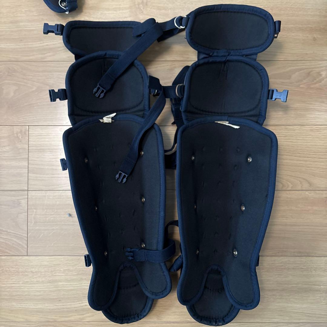 が*わ様 軟式キャッチャー防具一式　ネイビー