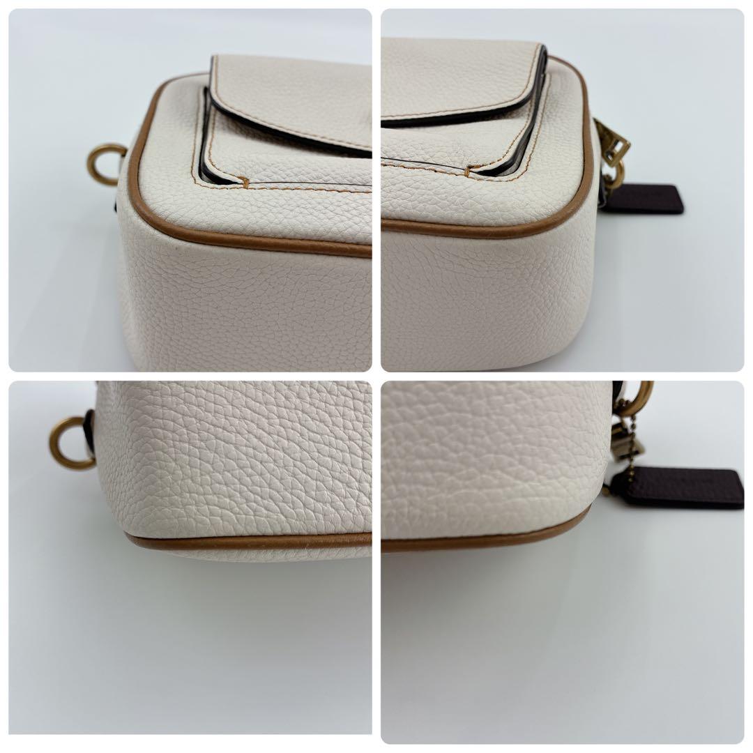 COACH ウィロウ カメラバッグ ショルダーバッグ 2way ホワイト