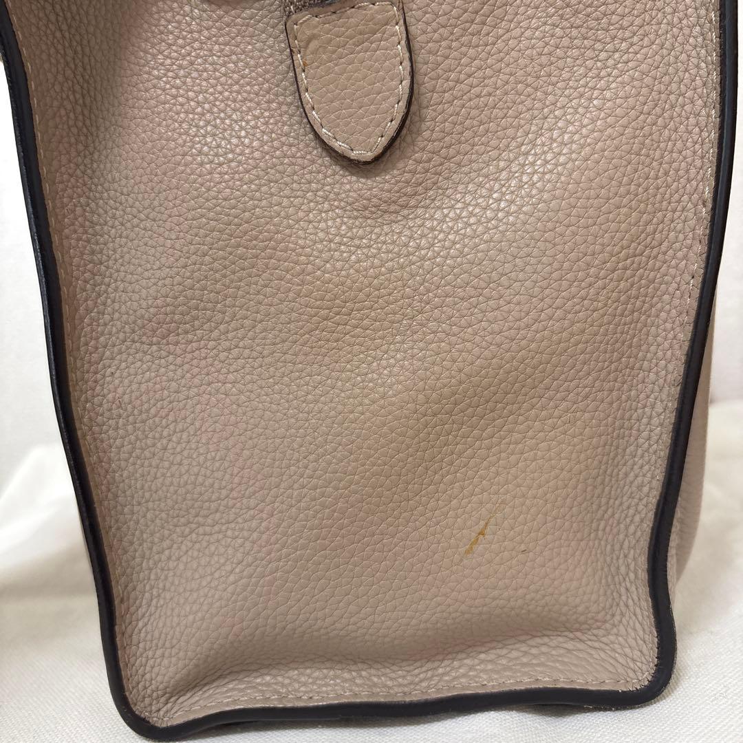 CÉLINE ラゲージマイクロショッパー　ベージュ系　【お値下げしました】