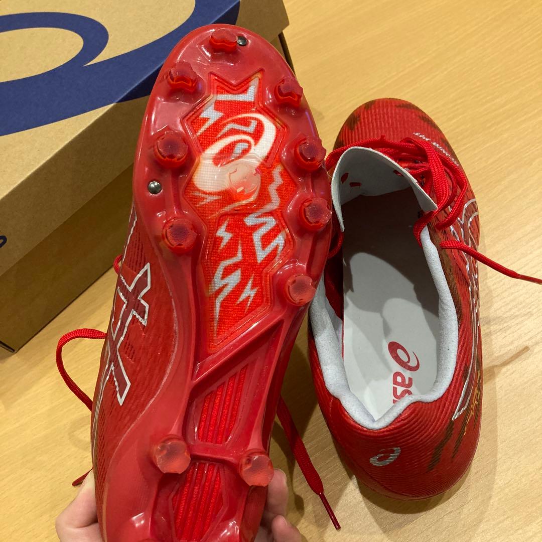 asics AERUS FIT サッカーシューズ レッド
