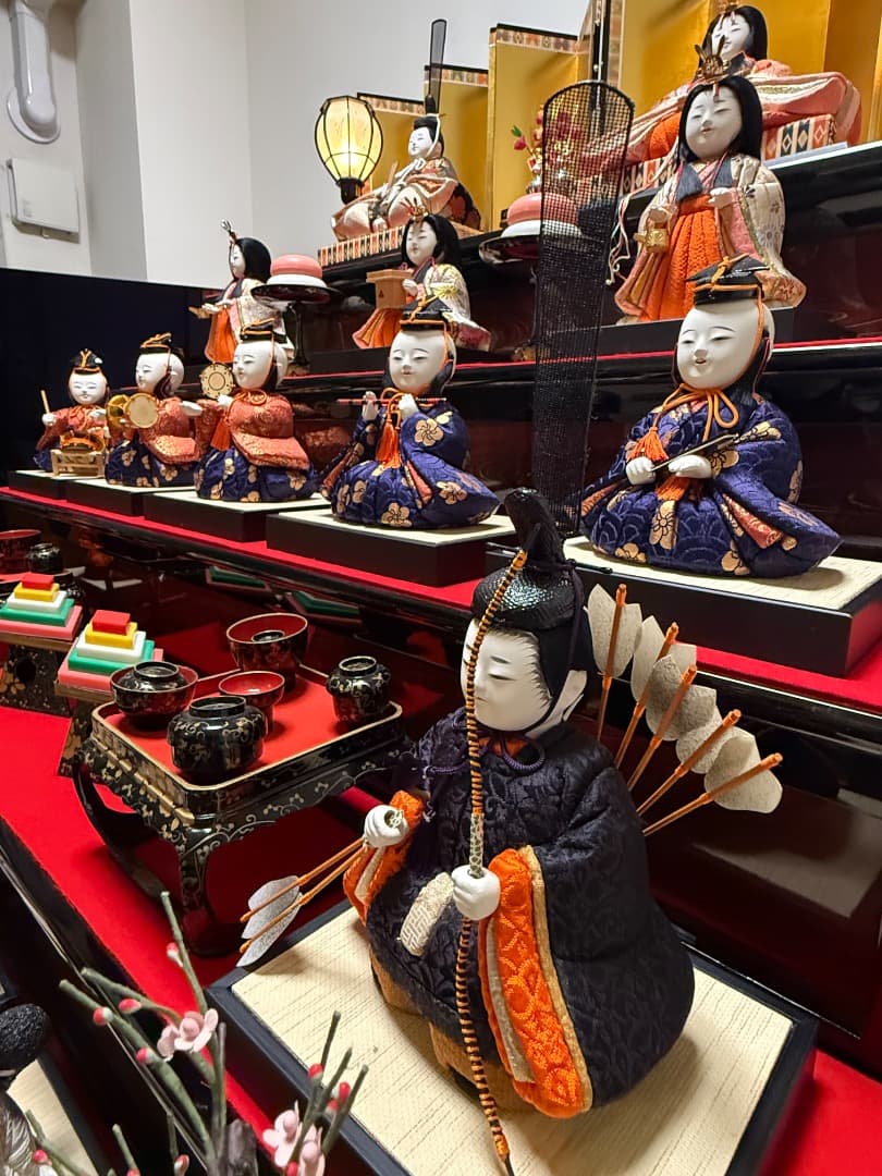 【引き取り希望】原米州ひな人形7段飾り