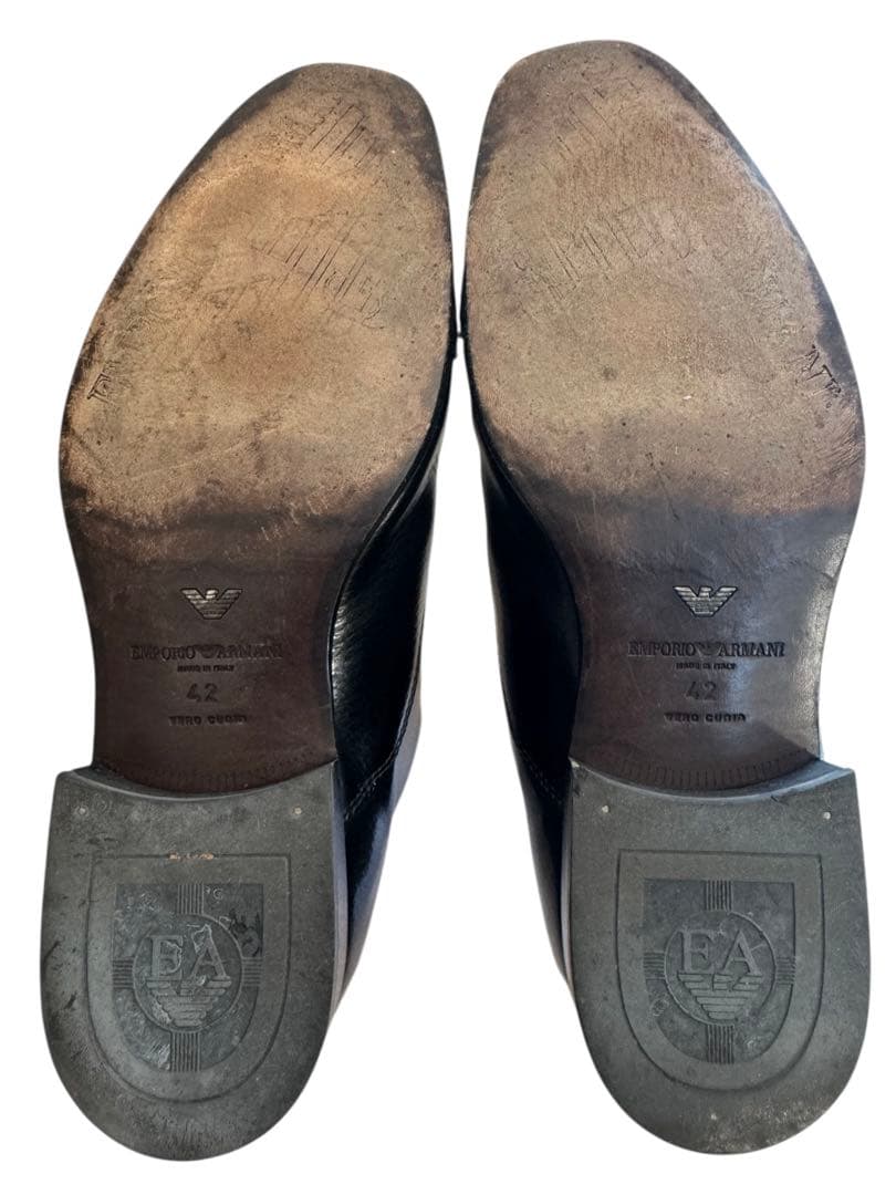 『ARMANI / アルマーニ』 革靴 ドレス ビジネス シューズ 26.5㎝