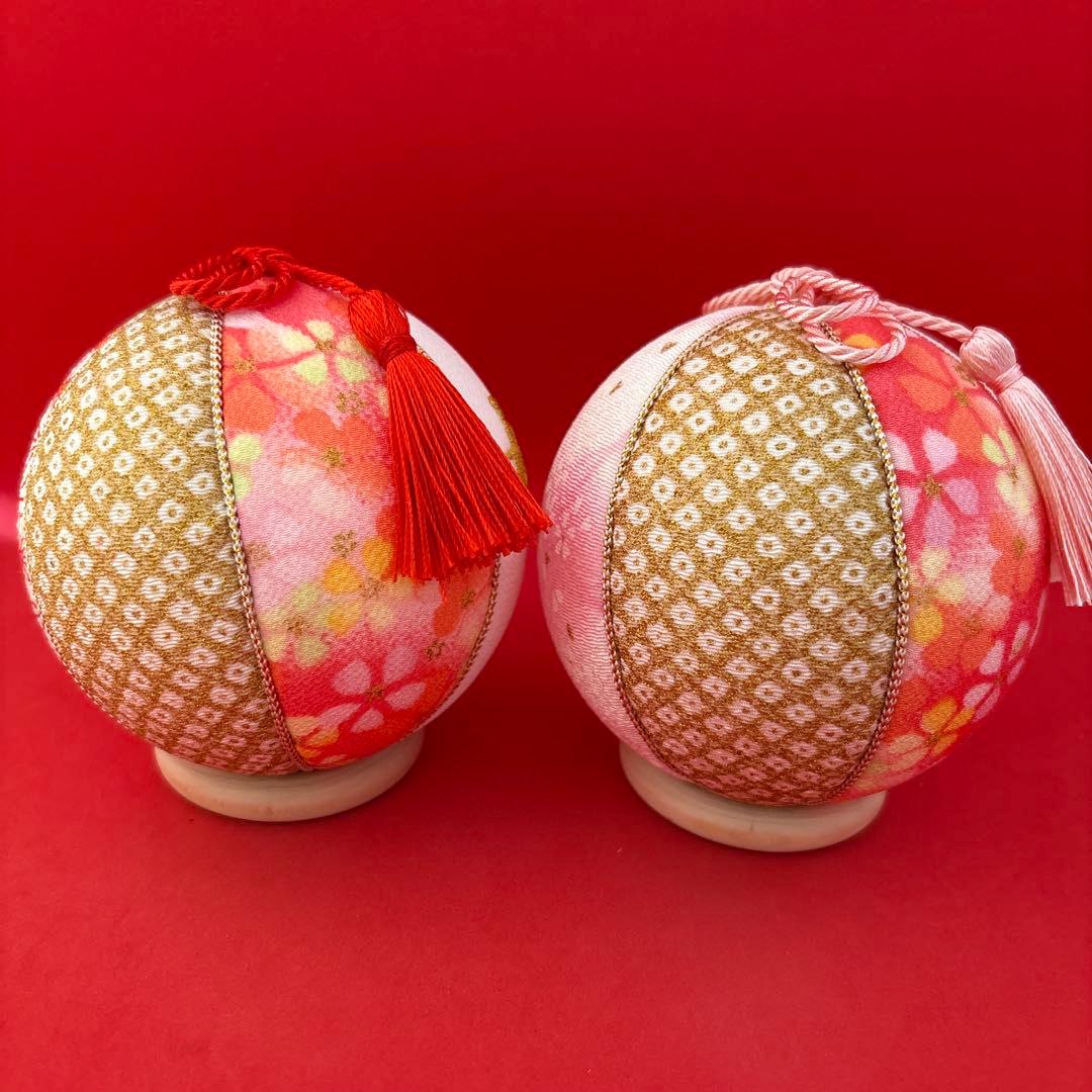 専用　木目込み　手鞠　鞠　和玉名前入り　刺繍　命名　お雛様　七五三