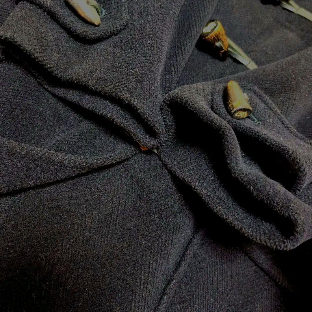 GLOVERALL 80-90s ダッフルコート ヘリンボーン キングストン 黒