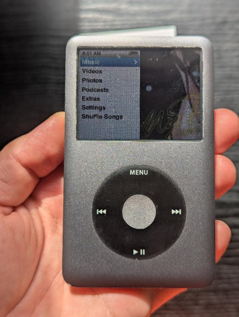 ポータブルプレーヤー iPod classic 160GB Black