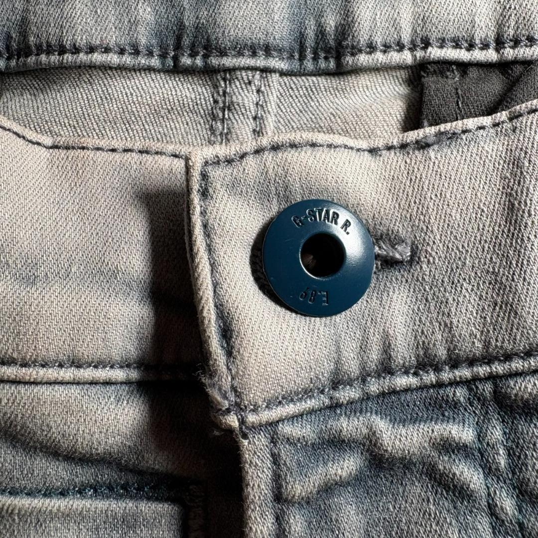 【レアカラー】ジースターロウ D-STAQ 3D SLIM グレー W33