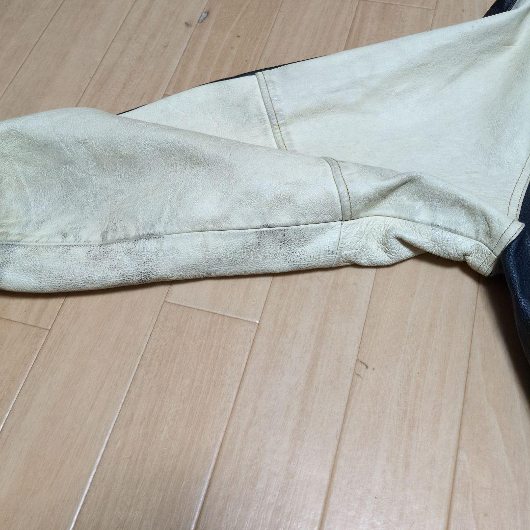 90s〜 GUESS オールレザー スタジャン ビッグサイズ