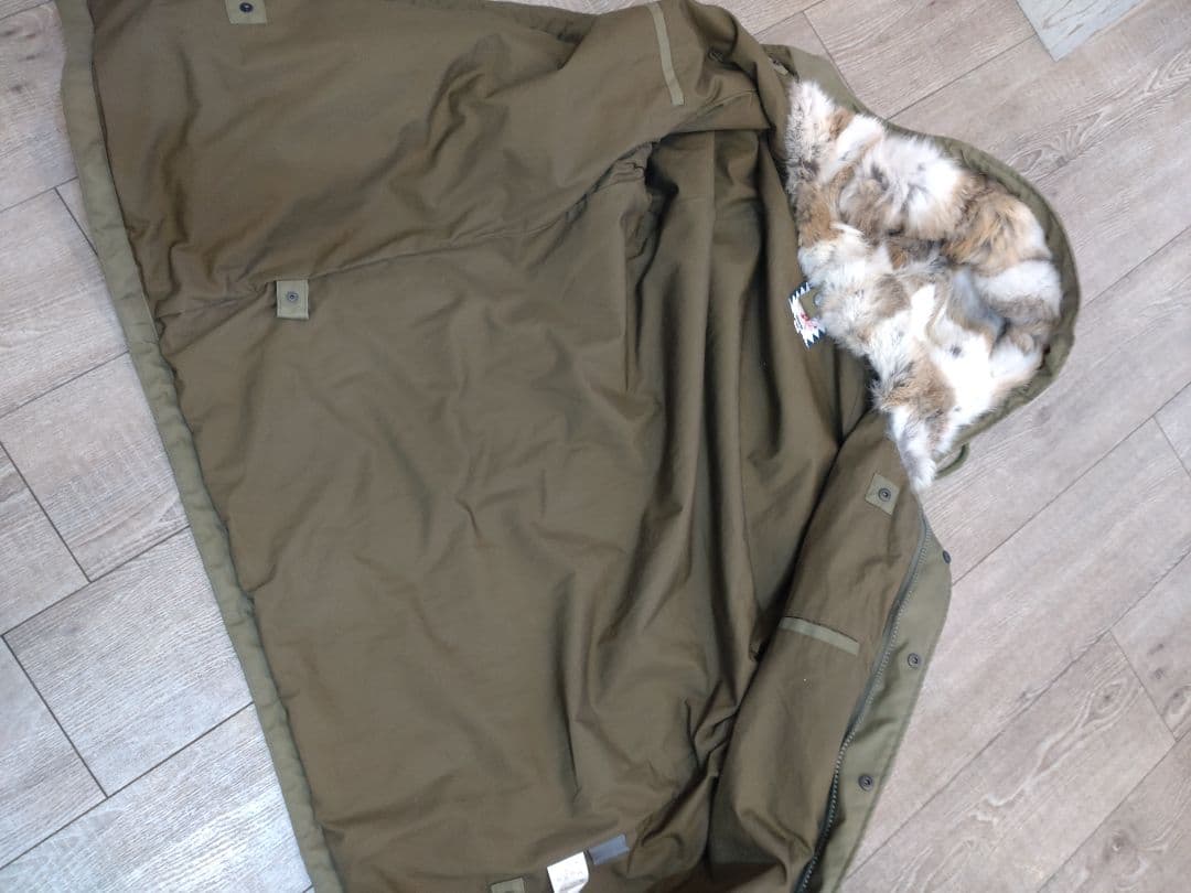 て*ん様 サノバチーズ　モッズコート　Mカーキ