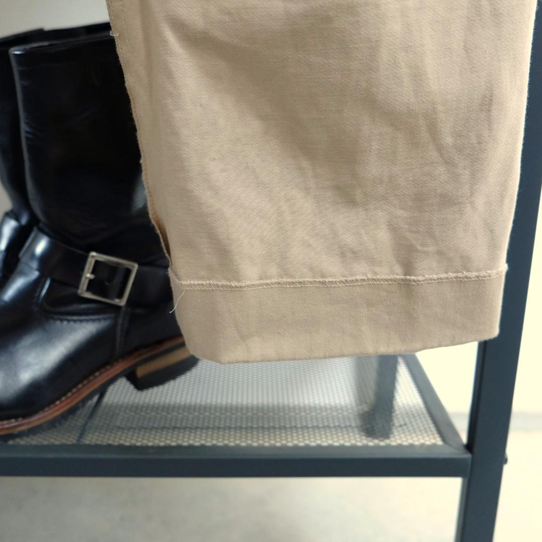 【希少サイズ36】Engineered Garments コットンチノ 裾ダブル