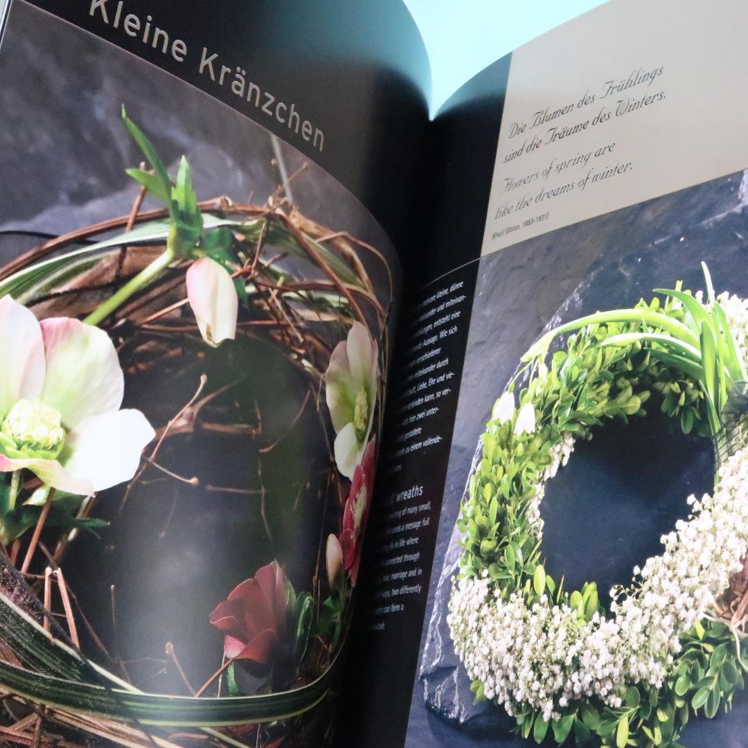 セール！ 洋書『Blumen trösten』フラワーアレンジ、リース、供花