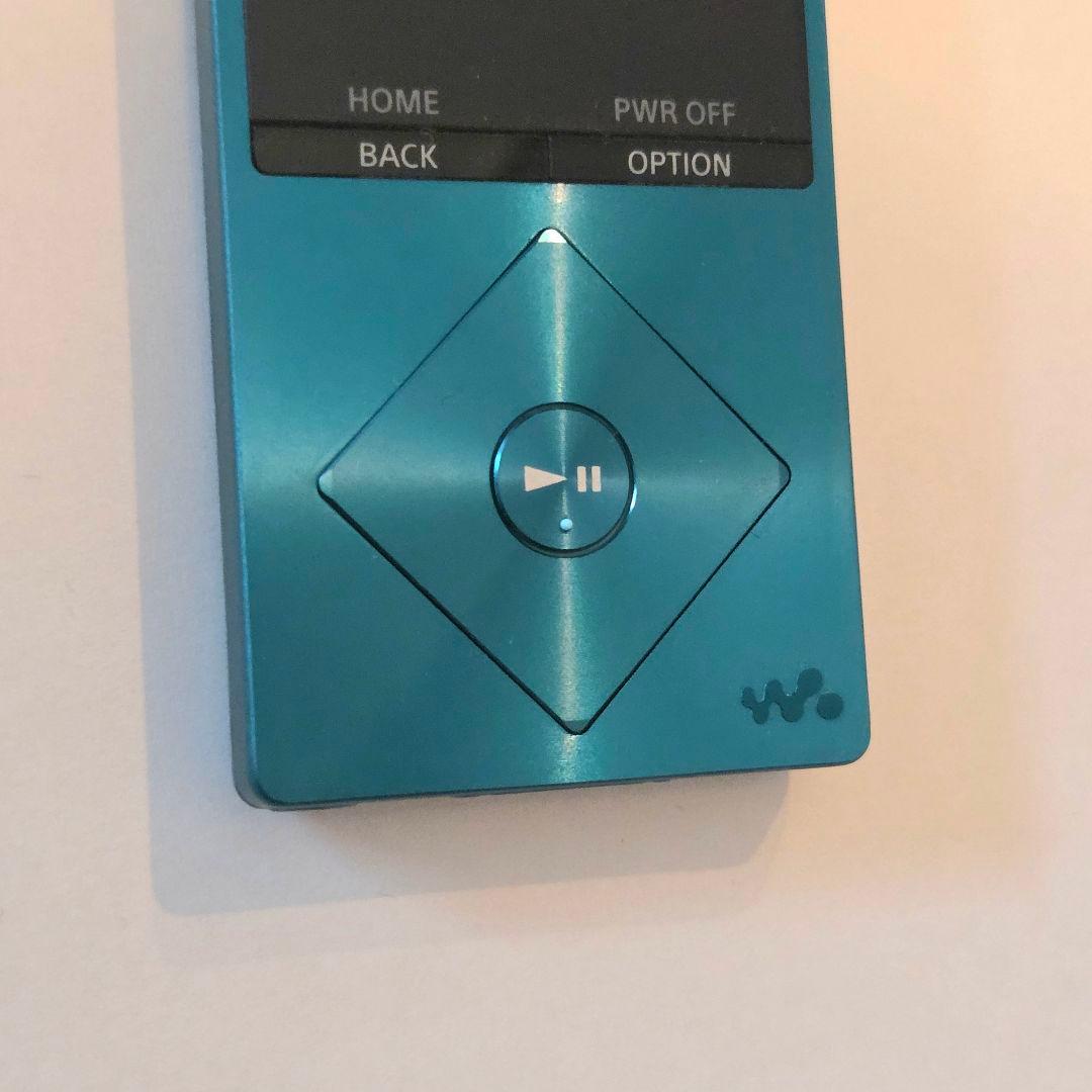 美品＊SONY ソニー ウォークマン NW-A26 ビリジアンブルー ケース付き