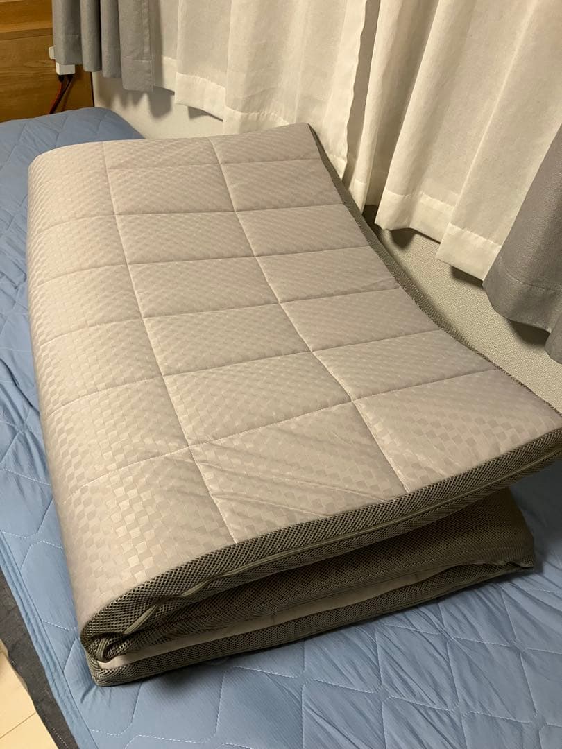 N-breath +Air Nブレスプラスエア　グレー 敷き布団 8cm