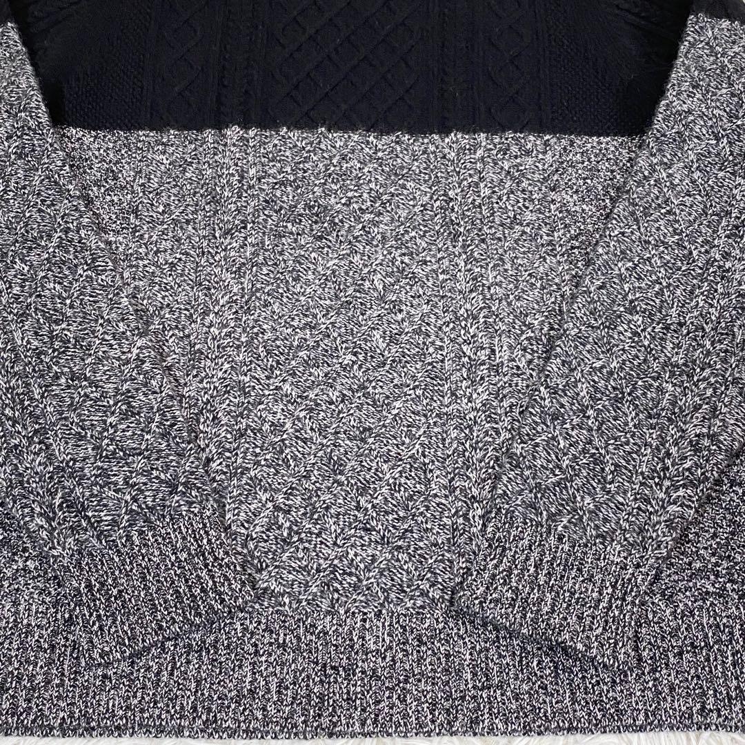 k*n様 junhashimoto ケーブルニットセーター　カシミヤ100% バ