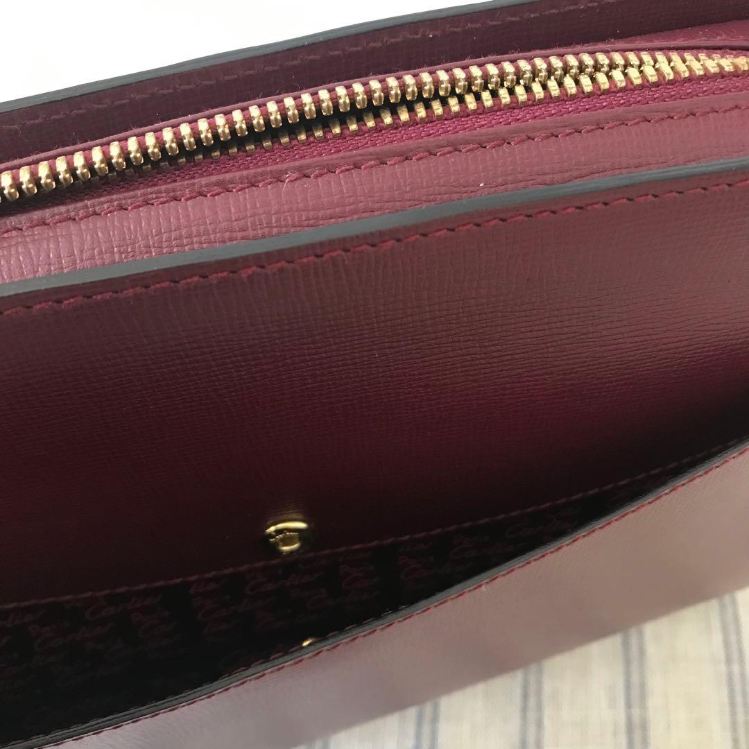 【綺麗です☆】カルティエ　マストライン　イタリア製　クラッチバッグ　ユニセックス