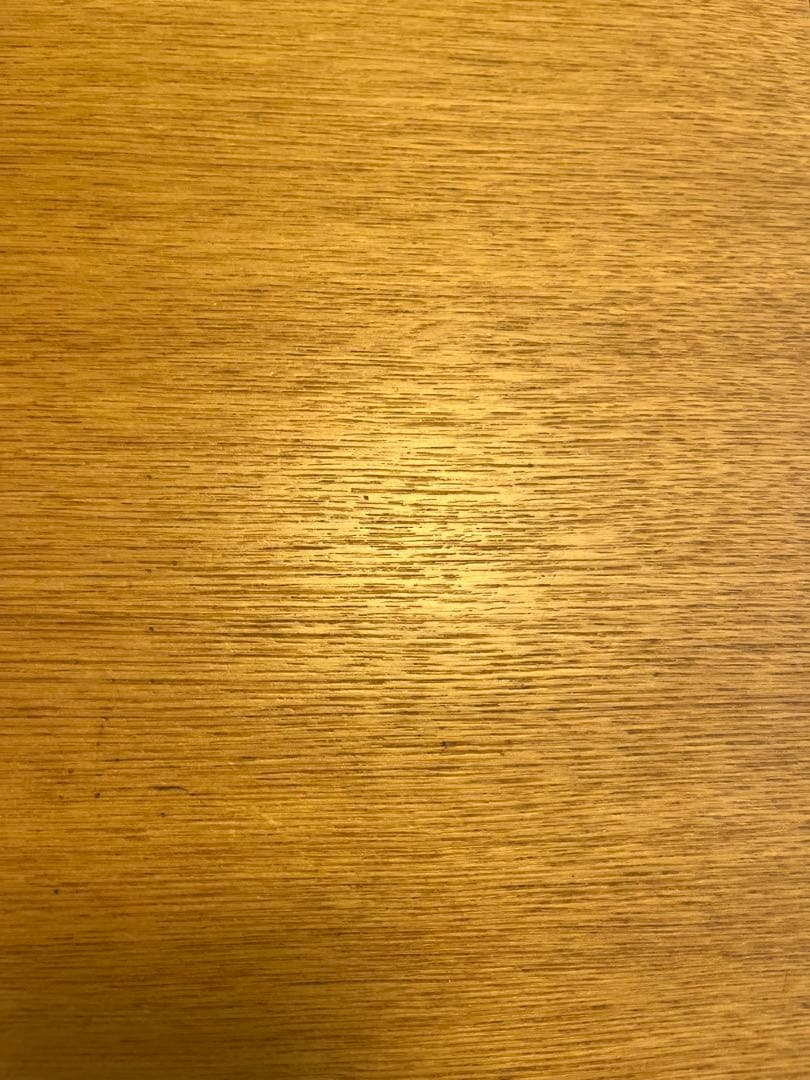 無印良品　タモ材　エクステンションテーブル