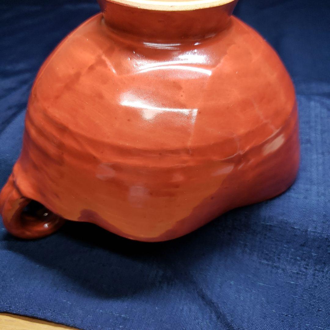 陶あん　京焼　桜　色絵付け　器