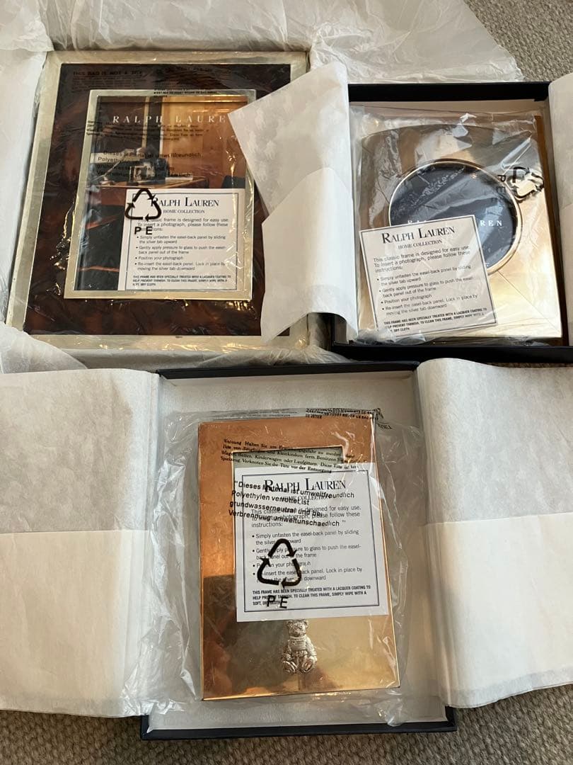 【おまとめ依頼商品】ラルフローレン・フォトフレーム3点セット他