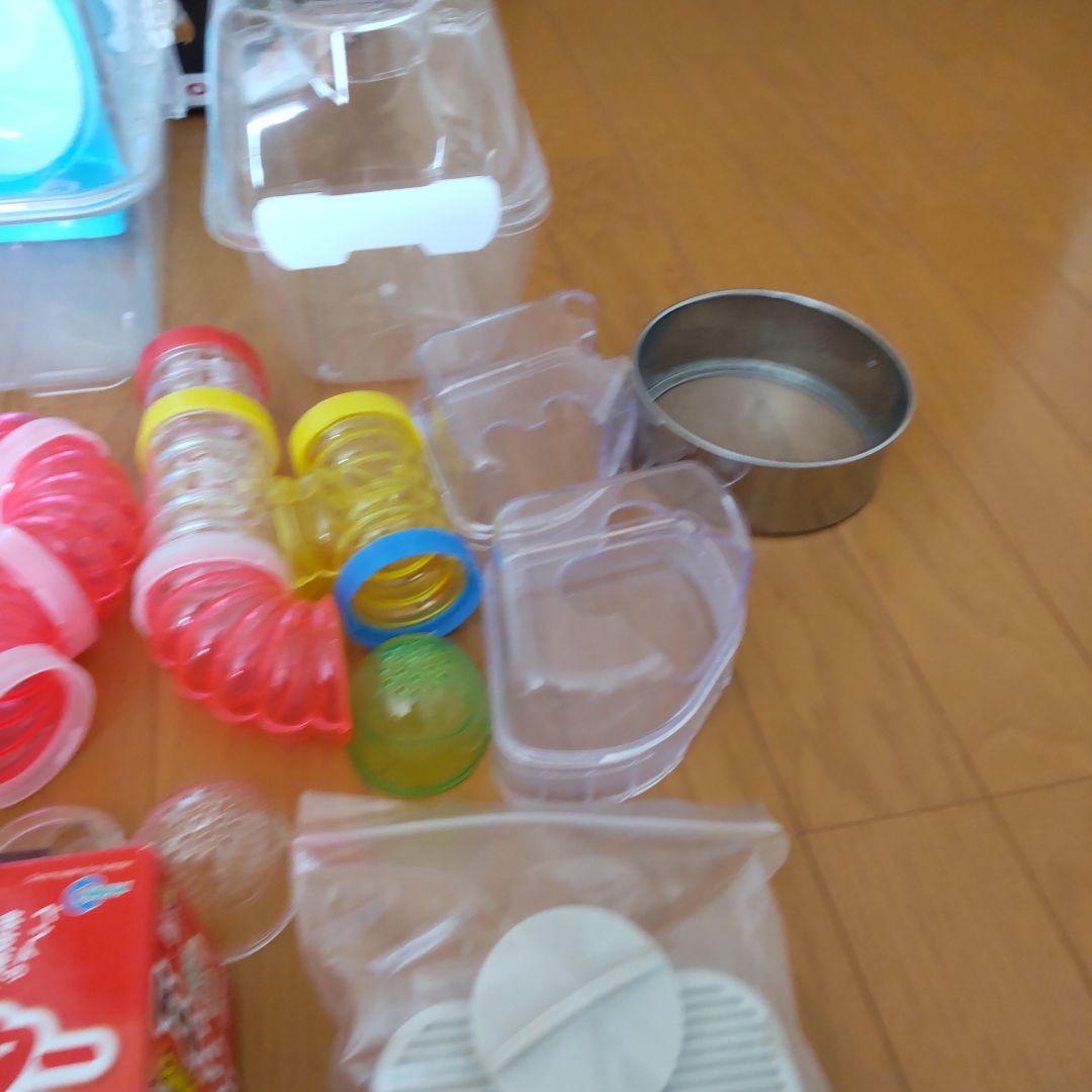 大量 2頭飼えます ハムスター飼育セット ケージ ホイール ヒーター 等