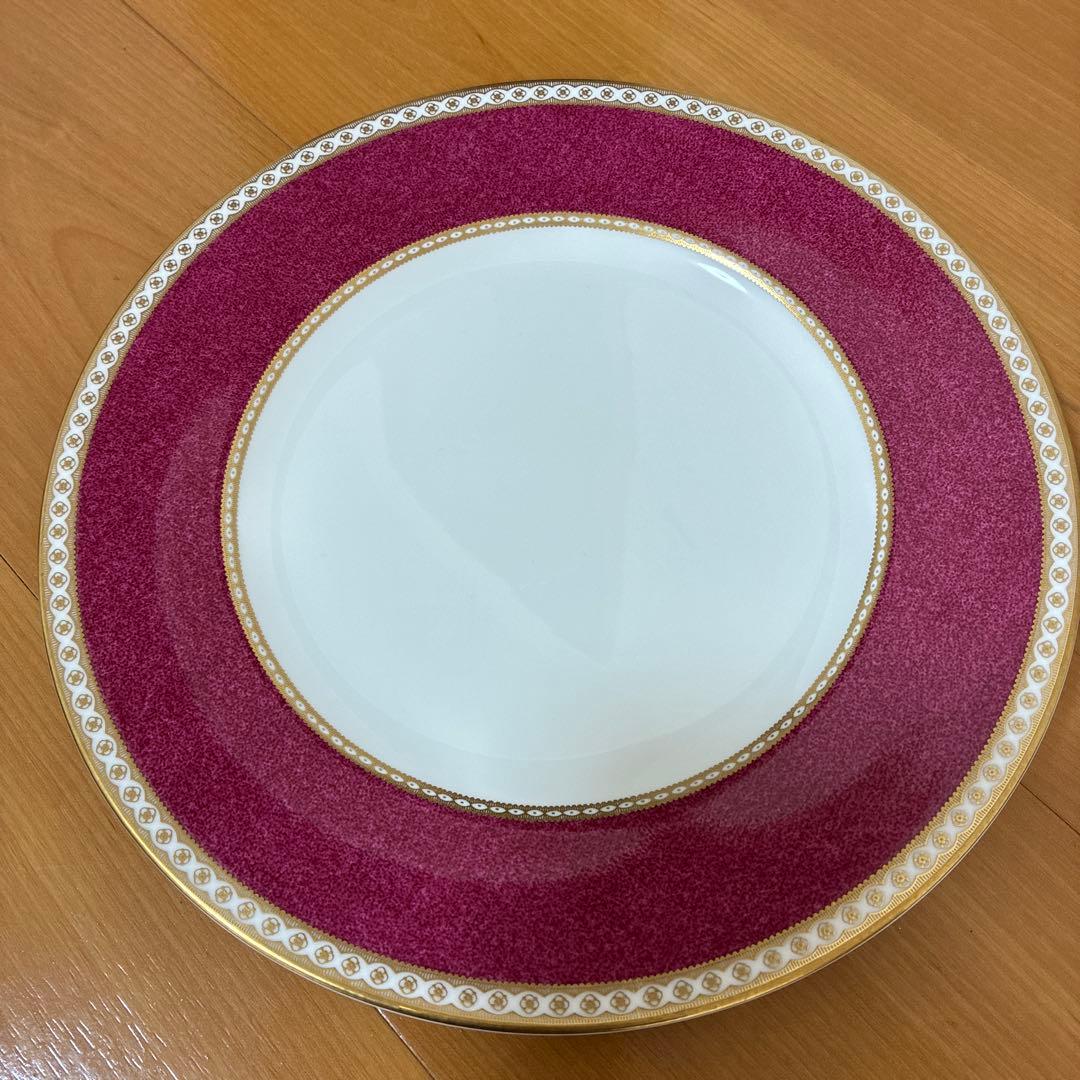 【専用】ウェッジウッド ユーランダー　パウダールビー　プレート 大皿 27cm