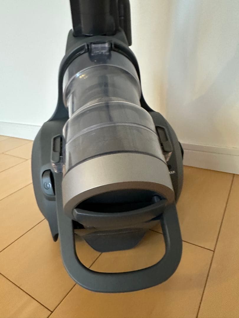 キャニスター掃除機 サイクロン式 グレー