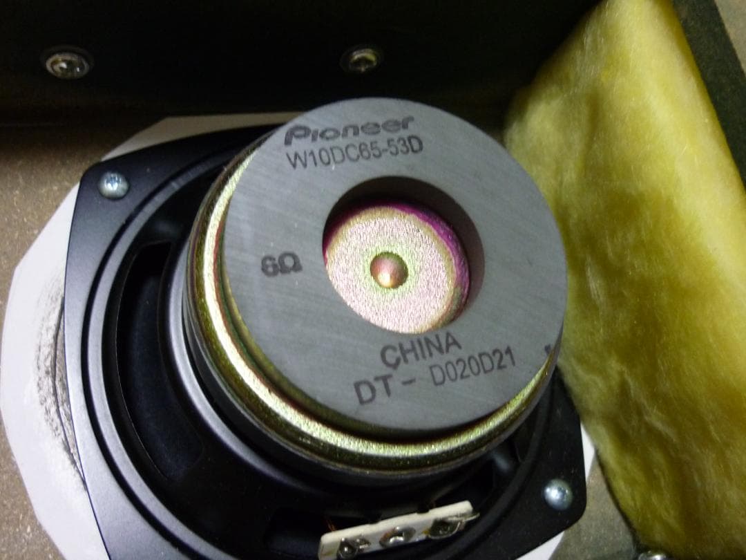 ★ハンドメイド・スピーカー（自作）★Pioneer◇10cm / 6Ω