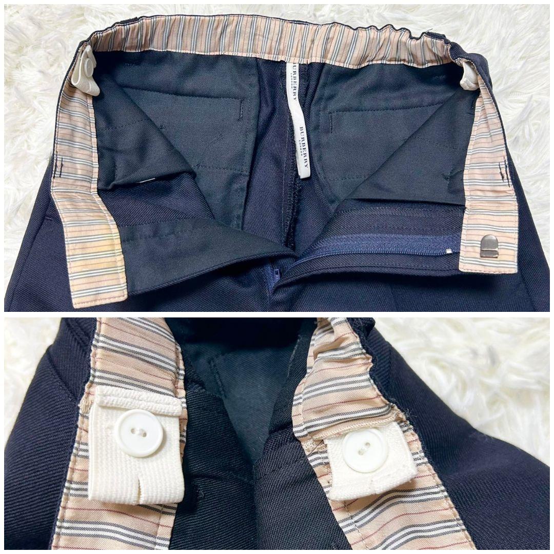 【美品】バーバリーロンドン フォーマル スーツ 紺ブレ キッズ 男の子 120