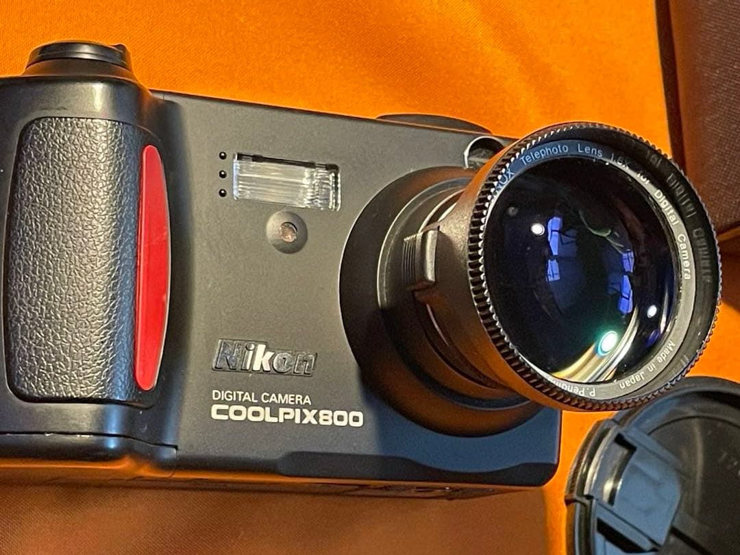 Nikon COOLPIX800 付属品1.8&3倍テレコン、偏光フィルター他