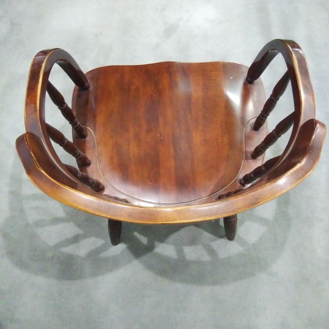 柏木工 木製ダイニングチェア アームチェア ヴィンテージ