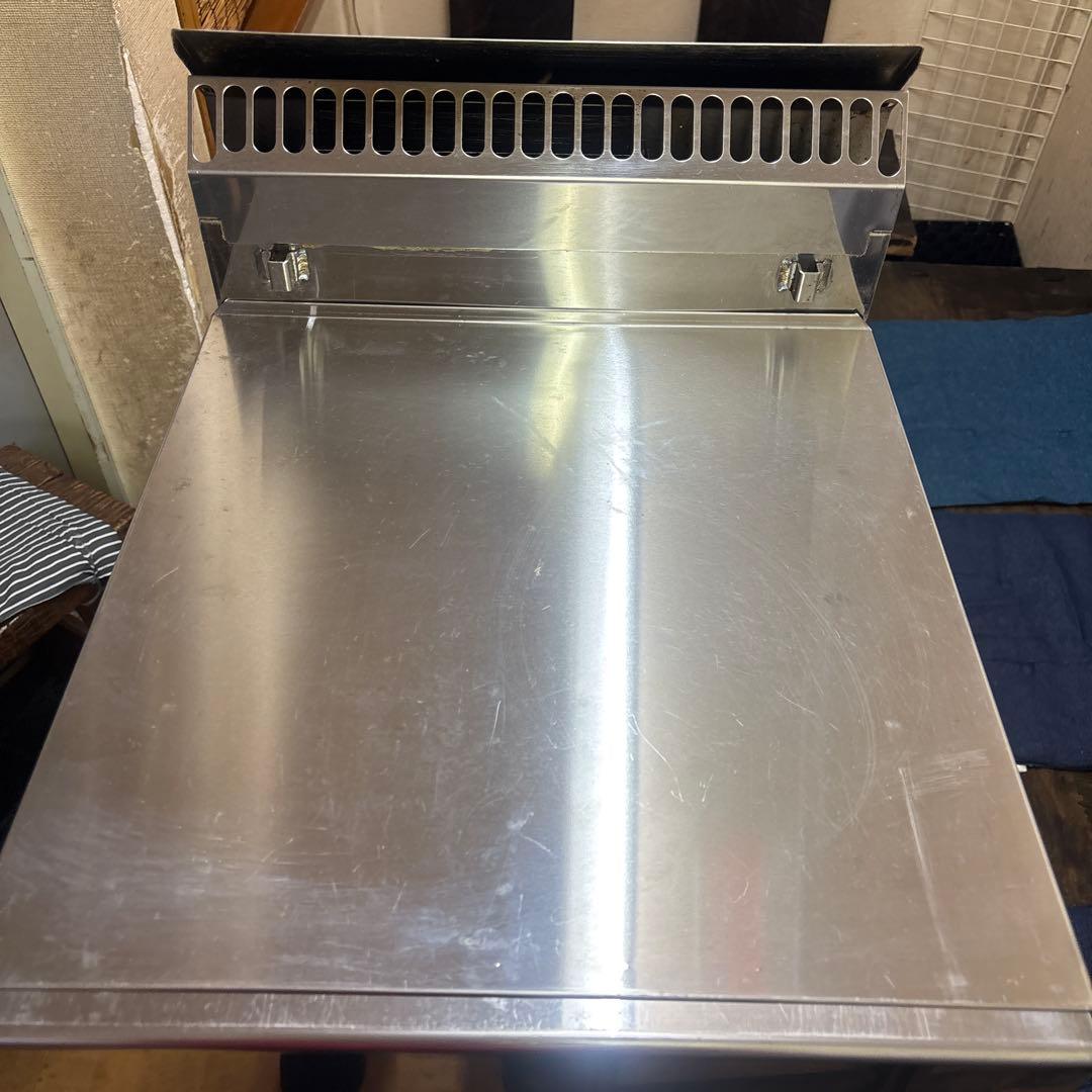 Maruzen ガスフライヤー ステンレス製　マルゼン卓上タイプ　涼風フライヤー