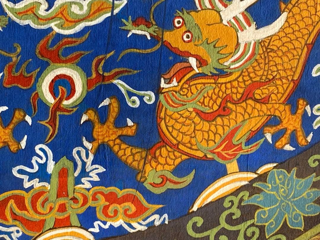 中国明の大臣　哲学者　王陽明という人物　油絵