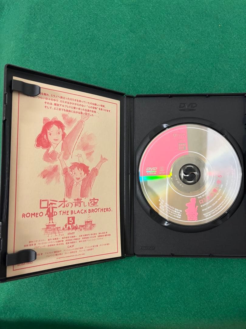 世界名作劇場～ロミオの青い空　DVD全8巻セット