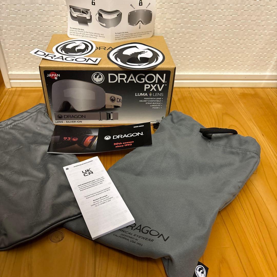 スノーボードゴーグルDragonPXVドラゴン24-25