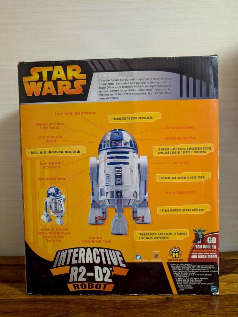 【未使用】STAR WARS INTERACTIVE R2-D2 本格ドロイド