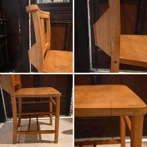 L3710-14-6 英国アンティーク チャーチチェア ダイニングチェア チェア