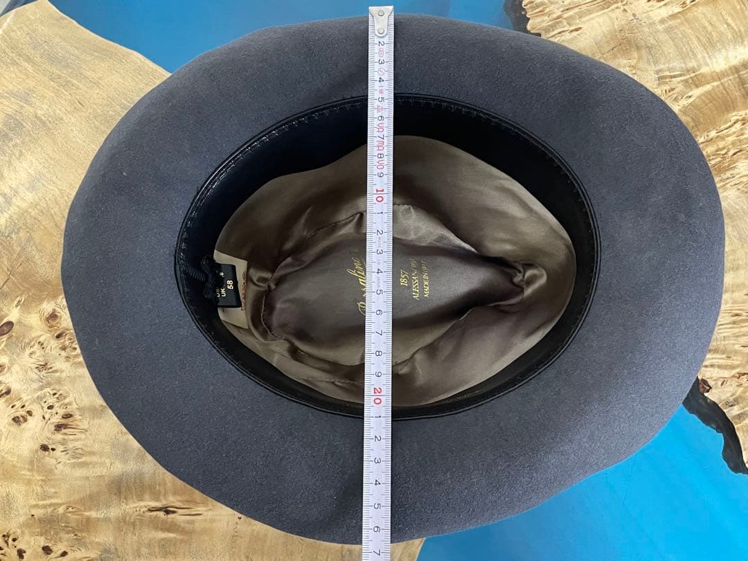 ボルサリーノ Borsalino ウールフェルトハット イタリア製